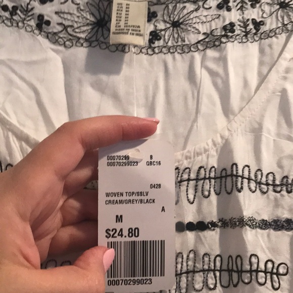 NWT Peasant Blouse - Picture 2 of 3